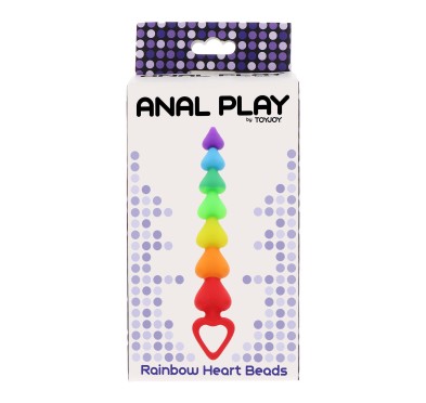 Rainbow Heart Beads Rainbow